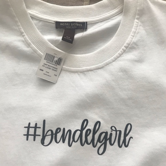 NEW Henri Bendel #bendelgirl Shirt - Picture 3 of 4
